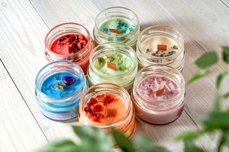 Chakra Energy Candles  illatgyertya csomag